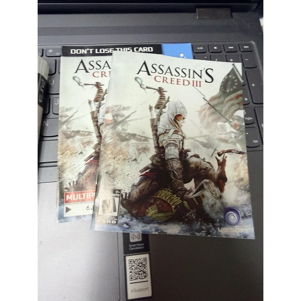 Assassin's Creed III 3 Sony PlayStation 3 PS3 Game with Manual‎ Ubisoft